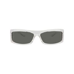Gucci Shield-Frame Injection Sunglasses White Mens